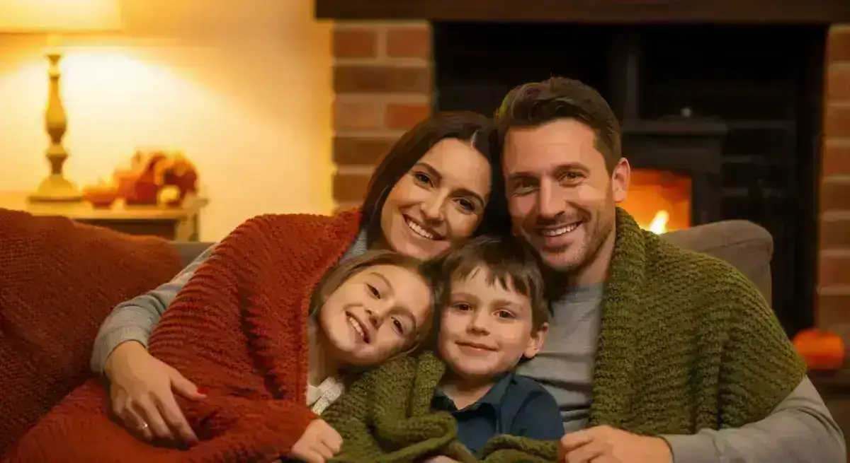 A warm family holiday cottage prepared safely for guests